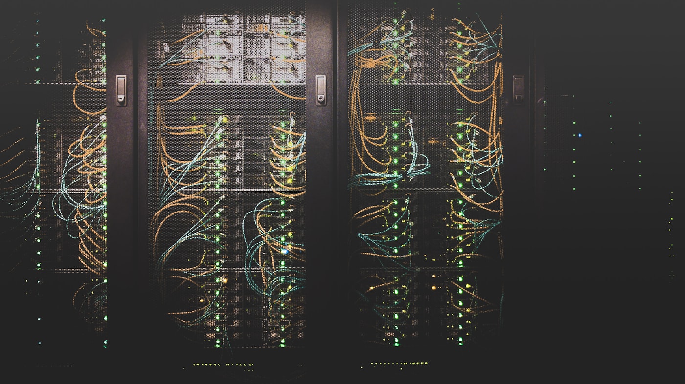 Cabled network switches in a rack